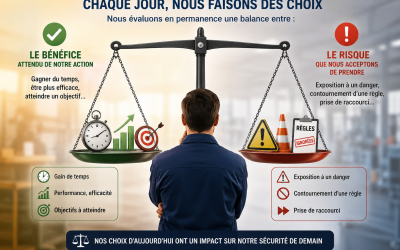 Facteurs humains et sécurité au travail : comprendre les prises de risque