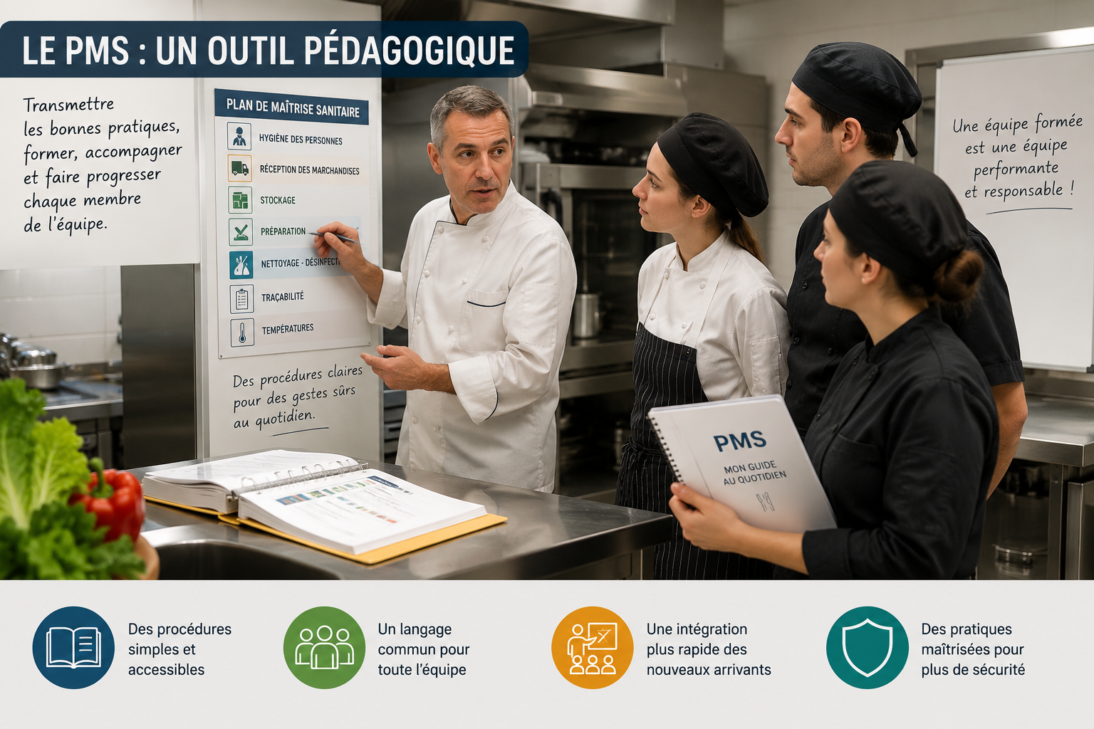 Le PMS de management et de transmission