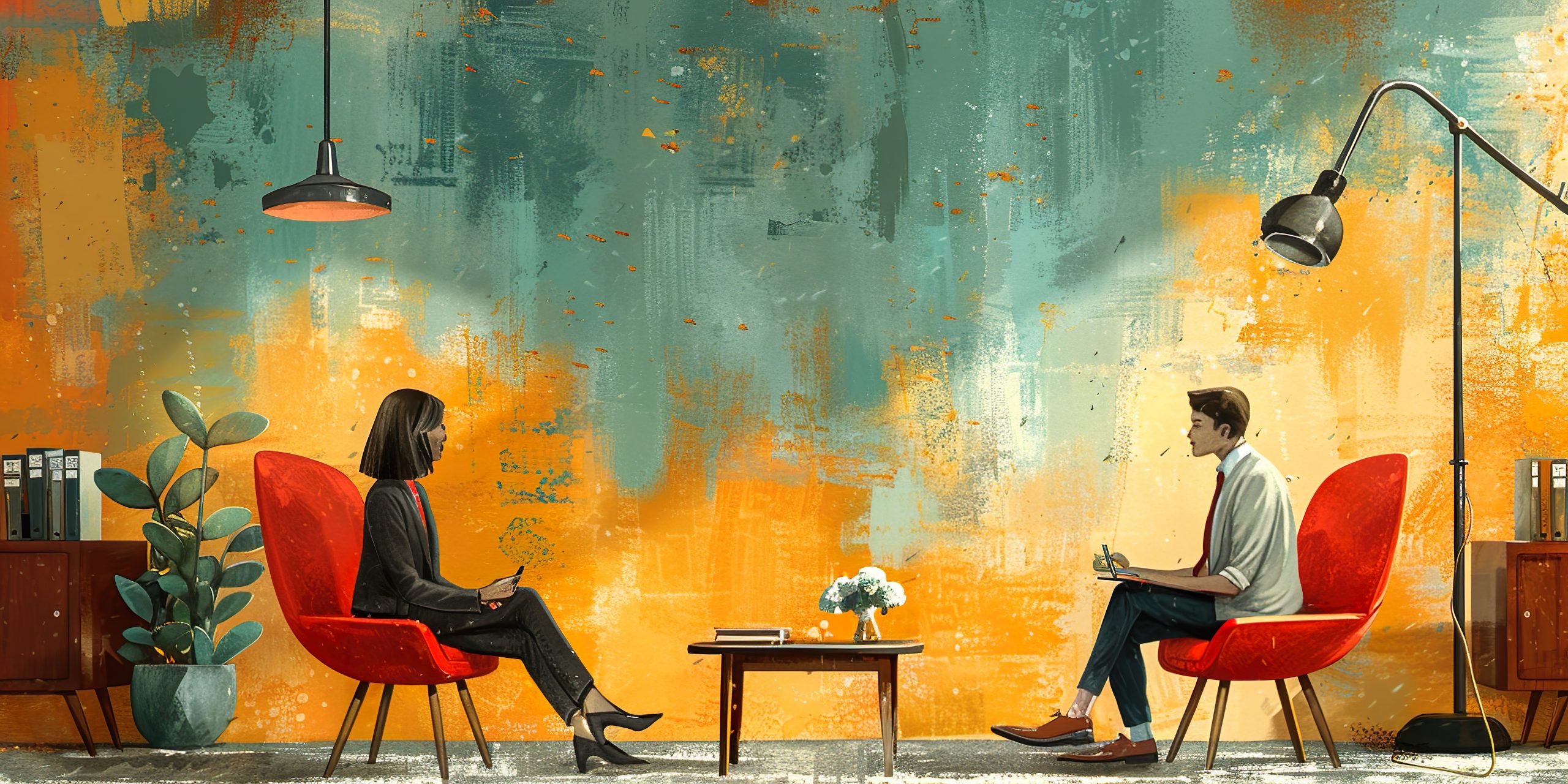 Conversation sérieuse Travail Feedback 